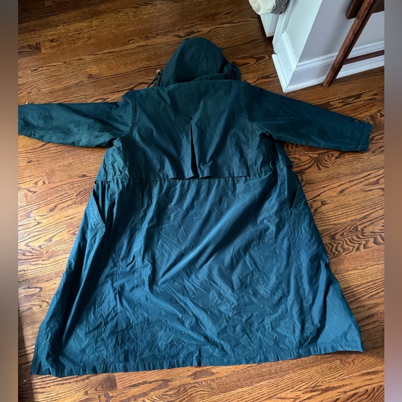 2 in 1 vintage rain coat with goose down removable liner - Picture 3 of 5